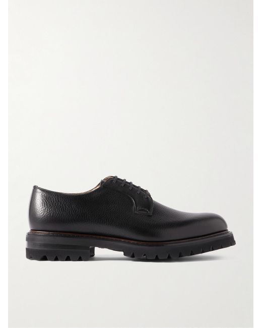 Church's Black Shannon Full-Grain Leather Derby Shoes for men