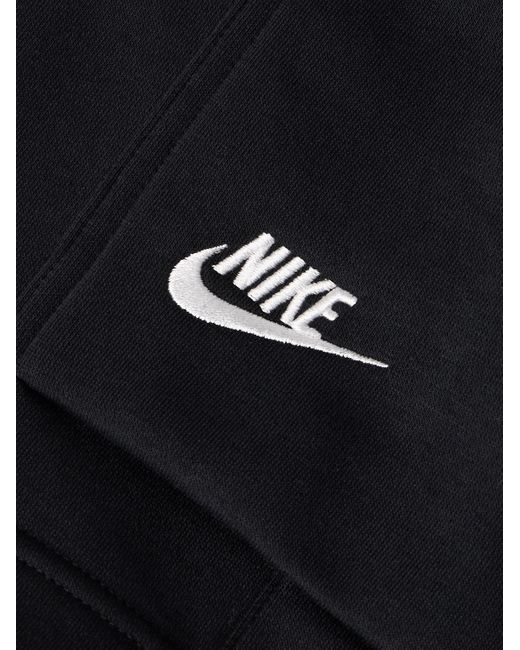Shorts cargo a gamba larga in jersey di misto cotone Sportswear Club di Nike in Black da Uomo