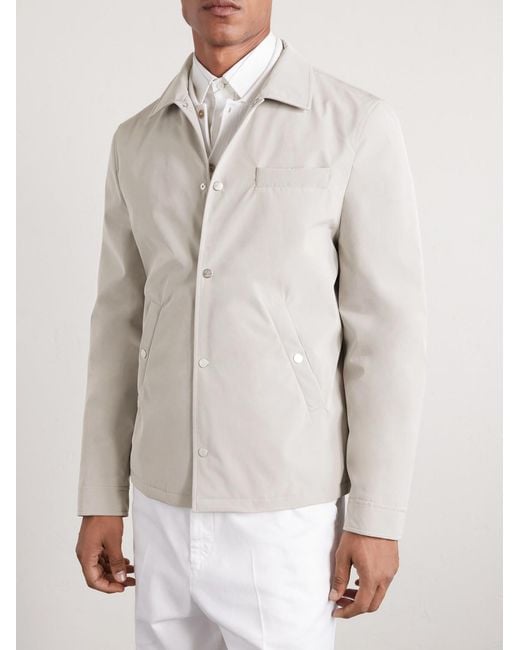 Brunello Cucinelli Natural Shell Jacket for men