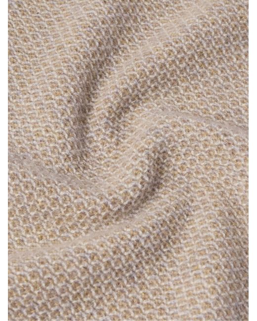 Loro Piana Natural City Birdseye Baby Cashmere Sweater for men