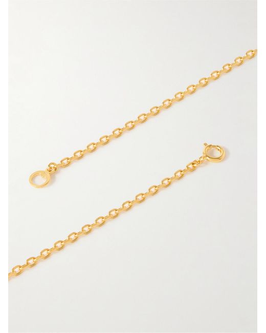 Mikia Natural Polaris Gold-plated Diamond Pendant Necklace for men