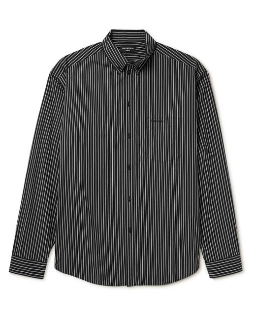 balenciaga button down shirt