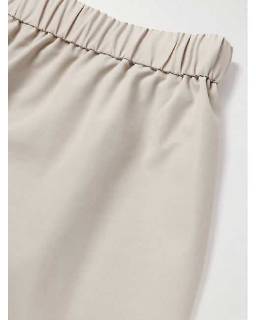 Fear Of God Natural Eternal Wide-Leg Twill Drawstring Shorts for men