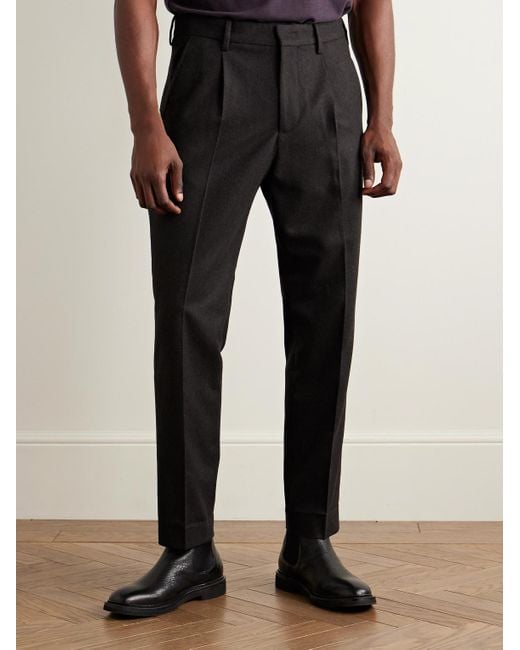 Pantaloni A Gamba Affusolata di NN07 in Black da Uomo