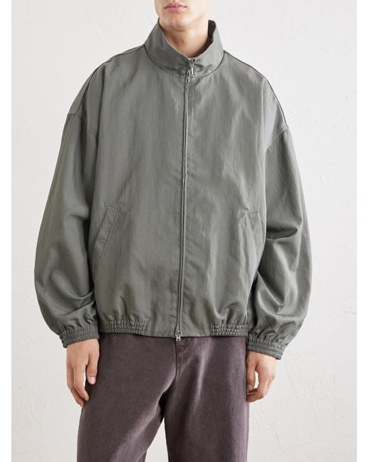 Agolde Gray Shell Blouson Jacket for men