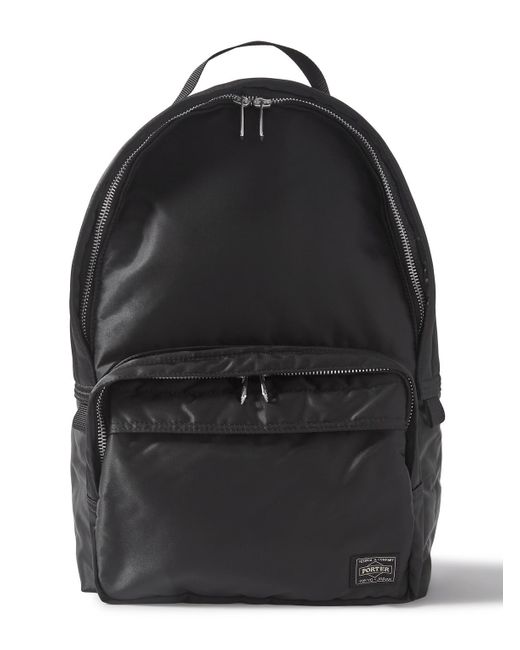 Porter-Yoshida and Co Black Tanker Nylon Backpack for men