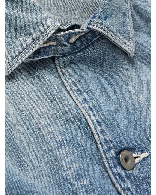 Kapital Cactus Jeansjacke mit Applikationen in Blue für Herren