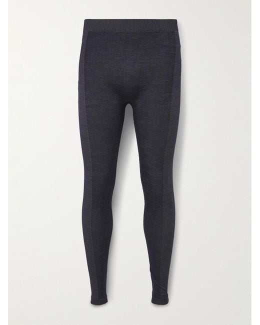Kjus Blue Freelite Stretch-knit Ski Tights for men