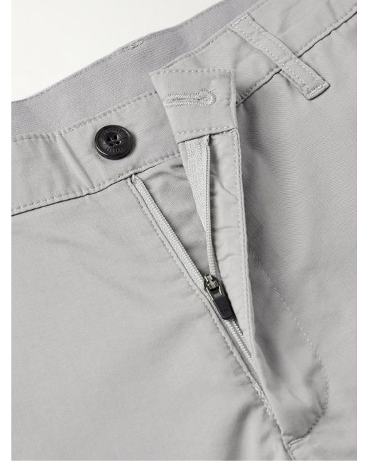 Shorts a gamba dritta in misto cotone biologico MovementTM di Faherty Brand in Gray da Uomo