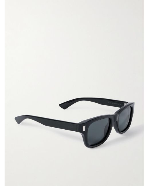 Saint Laurent Black Square-Frame Acetate Sunglasses for men