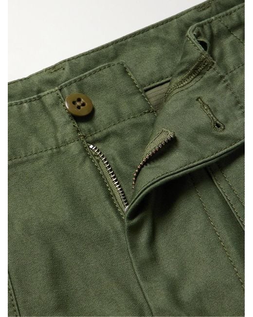 Beams Plus Weit geschnittene Hose aus Baumwolle in Green für Herren