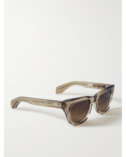 Jacques Marie Mage Natural Yellowstone Forever Dealan Square-frame Acetate Sunglasses for men