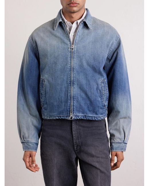 Kapital Blue Hacksaw Drizzier 12Oz Denim Jacket for men