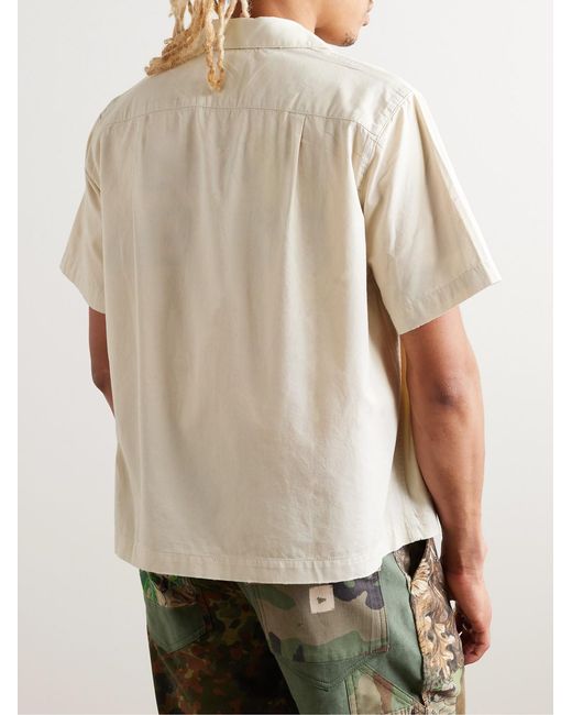GALLERY DEPT. Natural Mechanic Camp-Collar Cotton-Twill Shirt for men