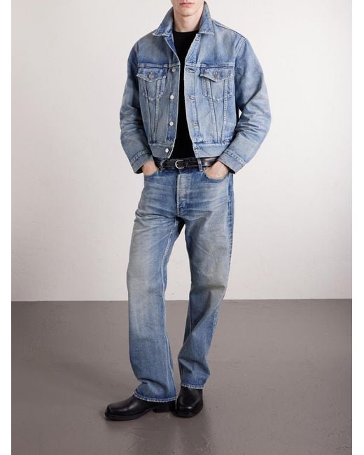 Fear Of God Blue Straight-Leg Jeans for men