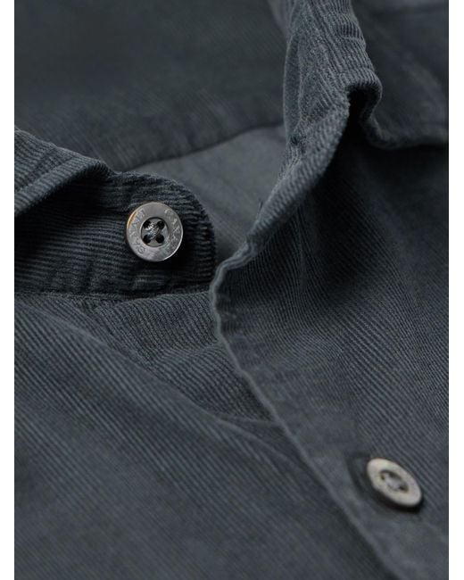 Camicia Slim-Fit di Canali in Blue da Uomo