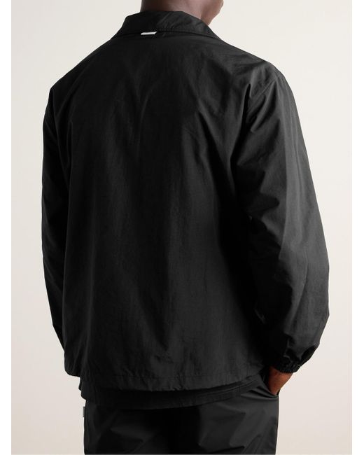 (w)taps Jacke aus Pertex®-Nylon mit Logoprint in Black für Herren