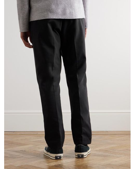 NN07 Black Billie 1733 Tapered Stretch Cotton-Blend Trousers for men