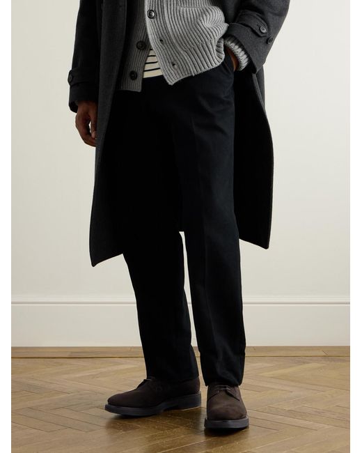 Church's Black Stratton I Suede Derby Shoes for men