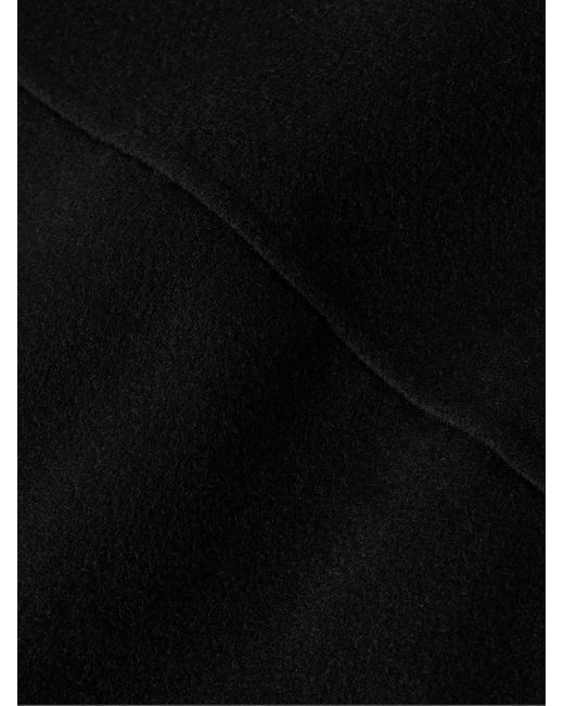 Acne Black Doverio Wool-Flannel Jacket for men