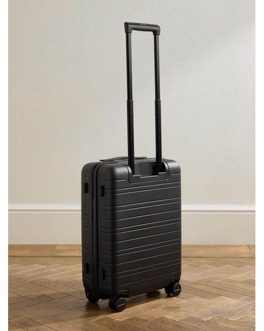 Horizn Studios Black H5 Essential Id 55cm Polycarbonate Suitcase for men