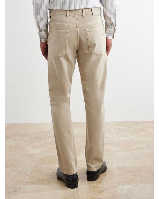 Zegna Natural Straight-leg Jeans for men