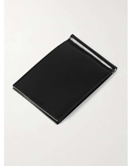 Montblanc Black Leather Billfold Wallet for men