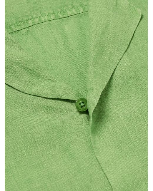 Camicia di Frescobol Carioca in Green da Uomo