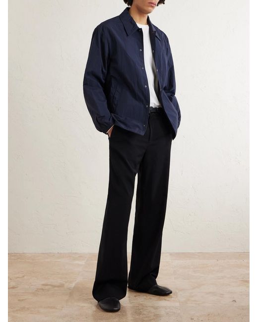 Dries Van Noten Blue Vorrie Shell Jacket for men