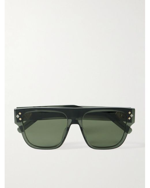 Dior Green Cddiamond S6i D-frame Acetate Sunglasses for men