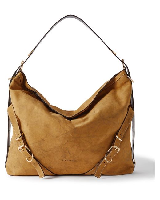 Givenchy Brown Voyou Large Nubuck Tote Bag for men