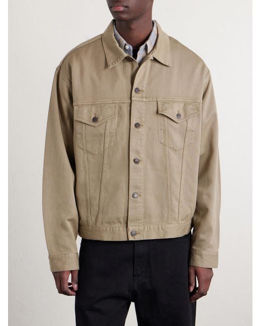 A.PRESSE Natural Silk And Cotton-Blend Piqué Jacket for men
