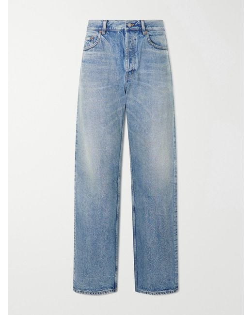 Saint Laurent Blue Wide-leg Jeans for men