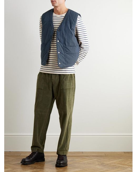 Altea Blue Padded Shell Gilet for men