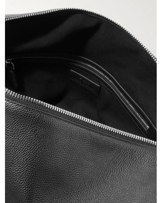 Polo Ralph Lauren Bowling-Tasche aus vollnarbigem Leder in Black für Herren