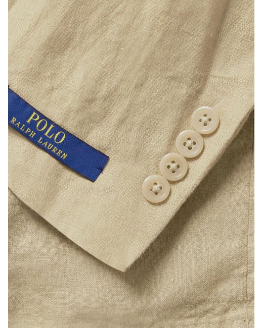 Polo Ralph Lauren Natural Unstructured Linen Suit Jacket for men