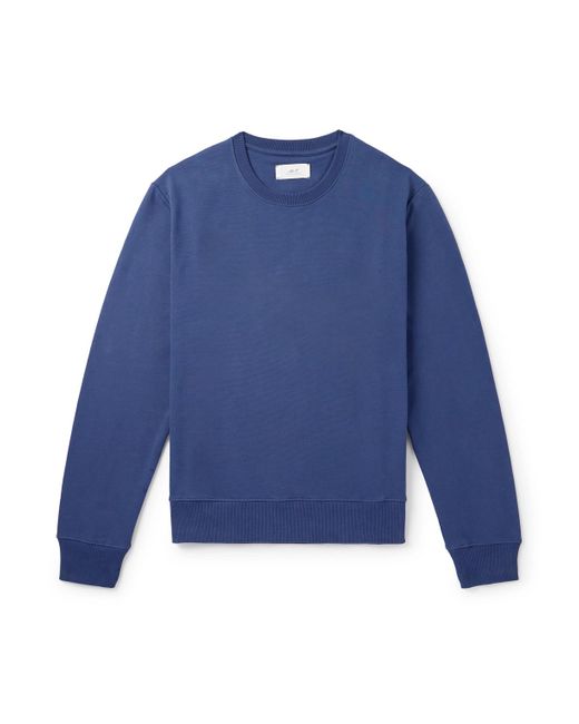Mr P. Blue Cotton-blend Jersey Sweatshirt for men