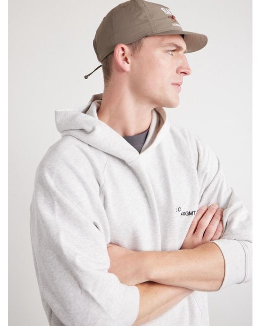 Satisfy Brown Flitesilk Logo-Embroidered Shell Running Cap for men