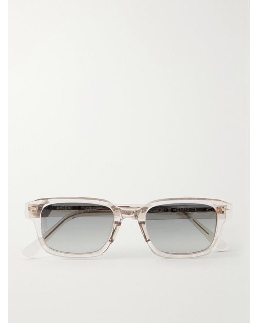 Ahlem Natural Rive Gauche Square-Frame Acetate Sunglasses for men
