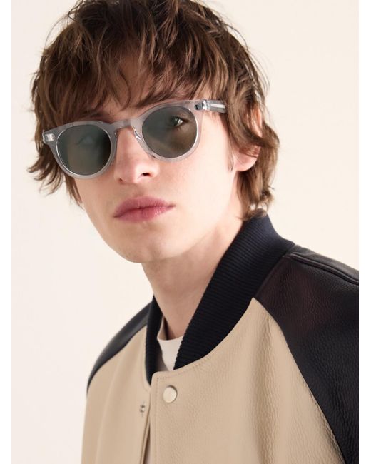 Mr P. Gray Cubitts Herbrand Round-frame Acetate Sunglasses for men