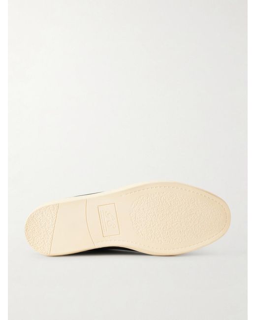 George Cleverley Blue Jack Iii Suede Sneakers for men