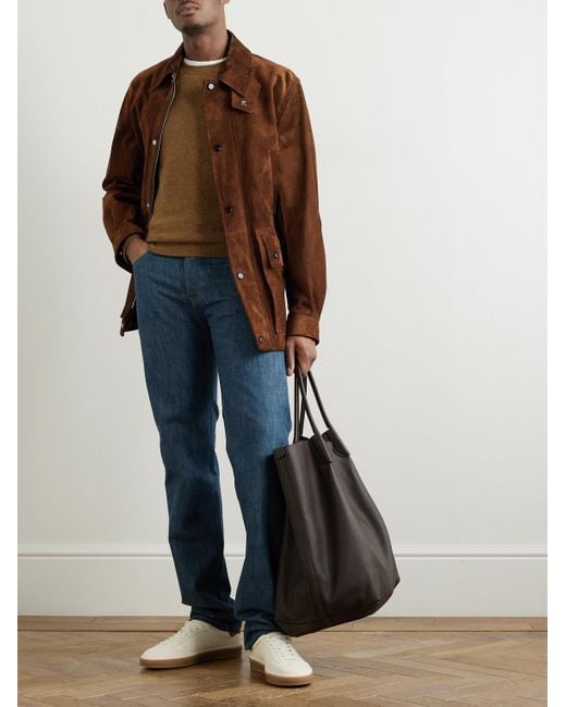 Loro Piana Natural Fobello Cashmere Sweater for men