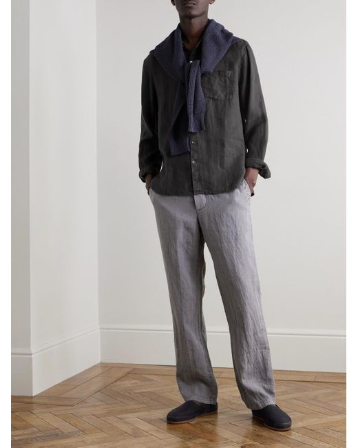 Camicia di James Perse in Gray da Uomo