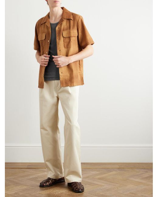 Camicia di NN07 in Brown da Uomo
