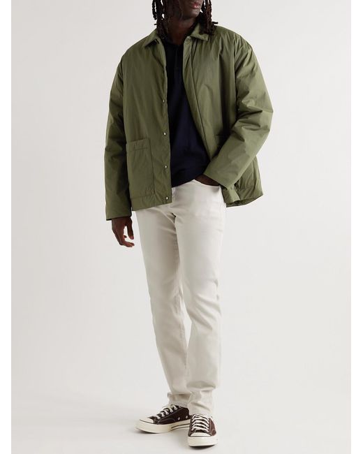 FRAME Green Padded Shell Jacket for men