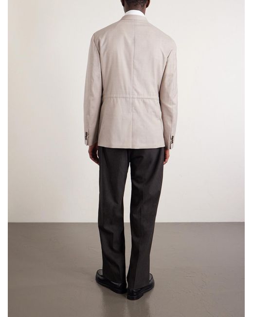 Dunhill Natural Super 130S Wool Jacket for men