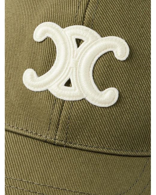 Berretto Da Baseball di Céline in Green da Uomo