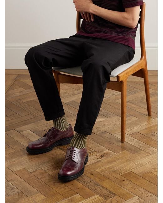 Mr P. Brown Jacques Leather Brogues for men