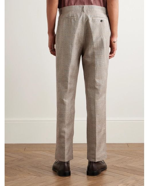 Pantaloni A Gamba Dritta di Corridor NYC in Natural da Uomo