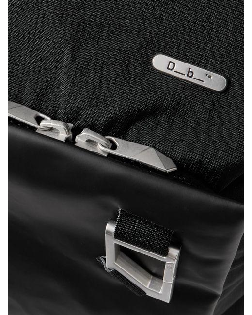 Db Journey Black Entour Panelled Ripstop Backpack for men